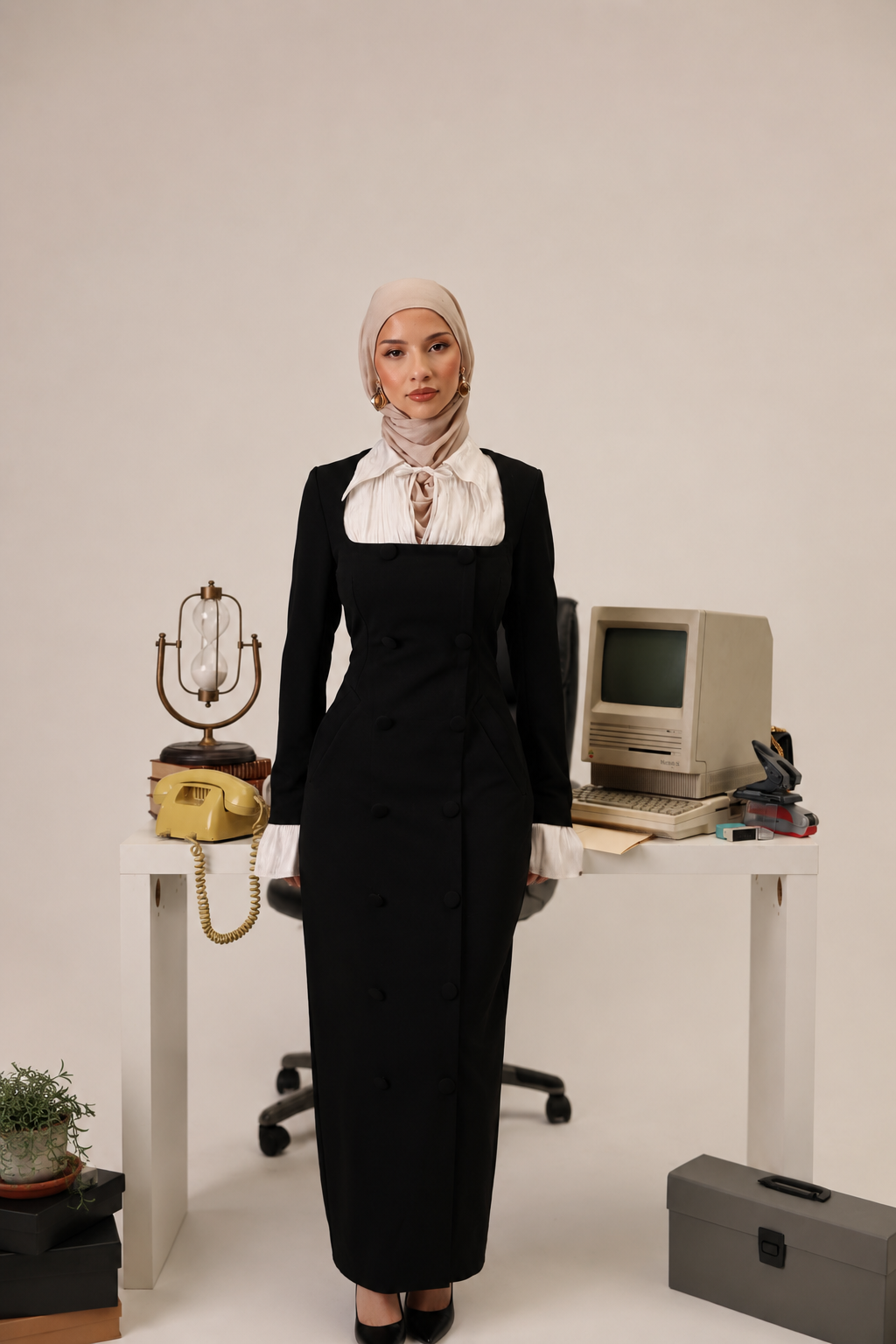 Capo Blazer Dress